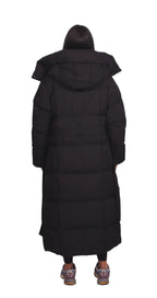 CARMEN™ – LONG WINTER JACKET WITH BELT AND PUFFER DESIGN