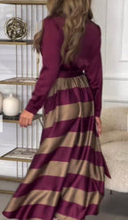 CALISTA™ - Satin Stripe Dress