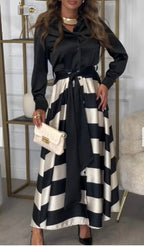 CALISTA™ - Satin Stripe Dress