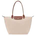 Large Le Pliage Bag, Beige