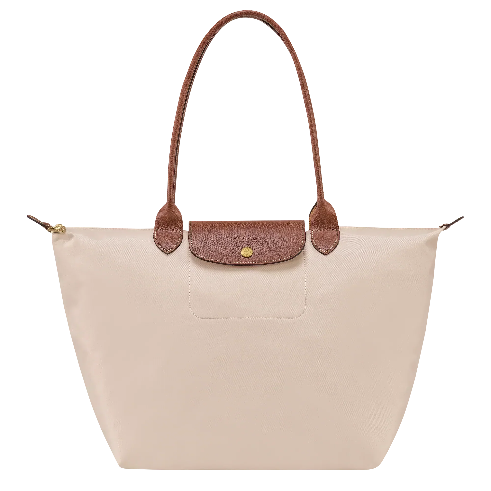 Large Le Pliage Bag, Beige