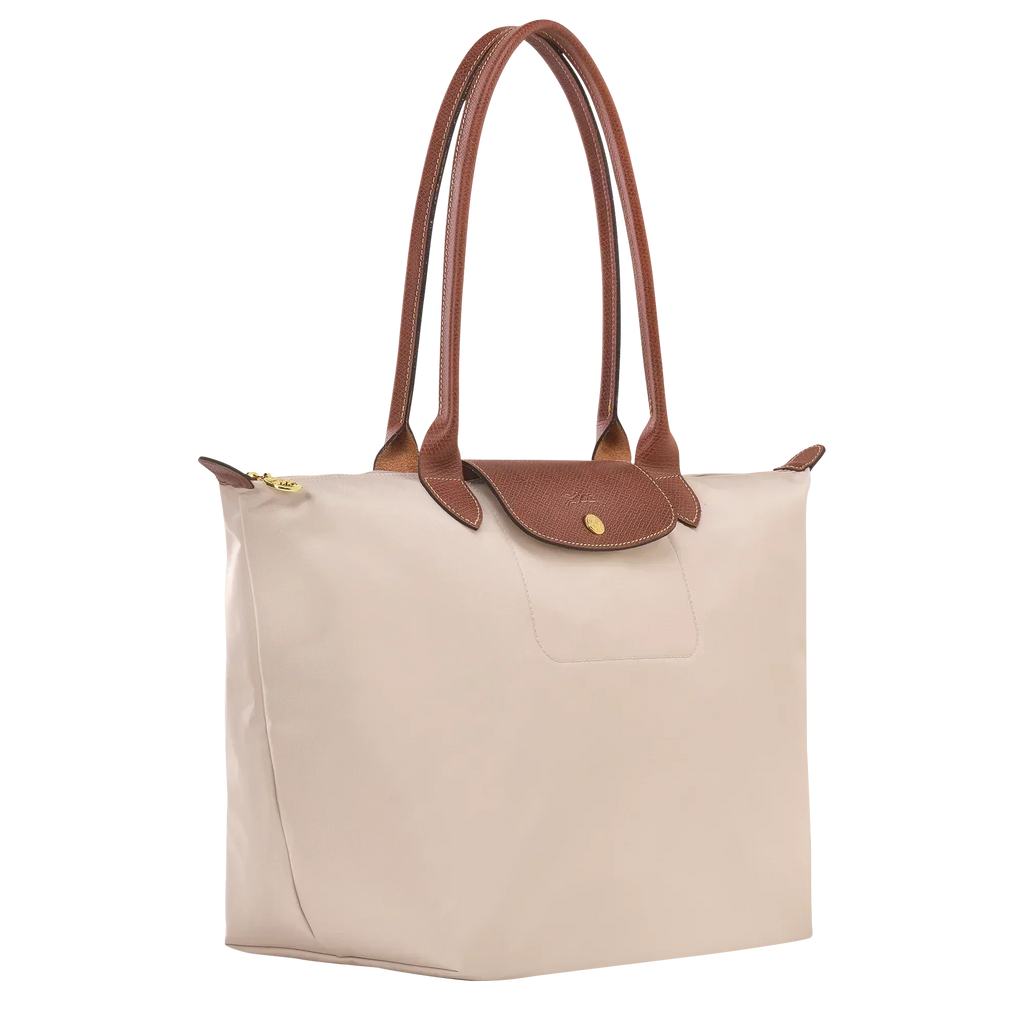 Large Le Pliage Bag, Beige