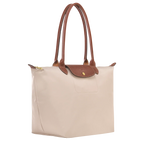 Large Le Pliage Bag, Beige