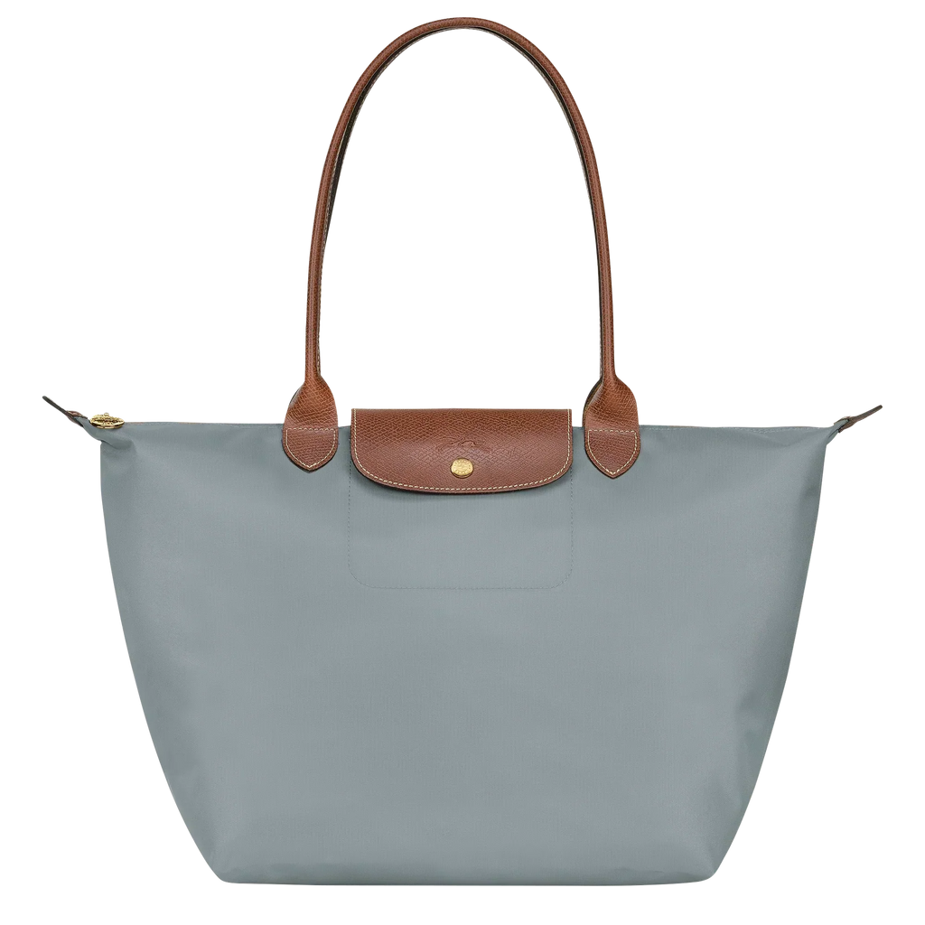 | Large Le Pliage Bag, Light Gray