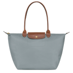 | Large Le Pliage Bag, Light Gray