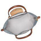 | Large Le Pliage Bag, Light Gray