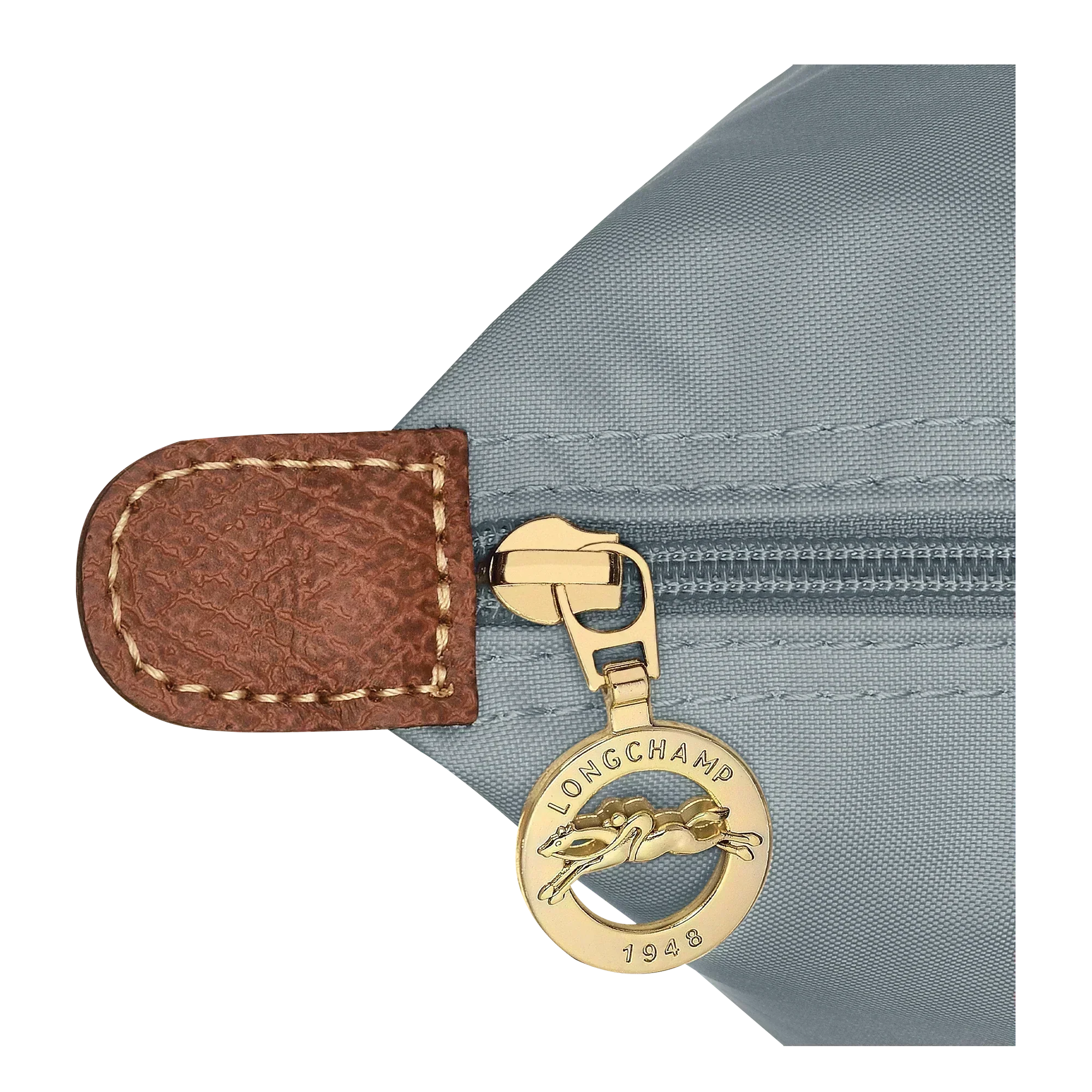 | Large Le Pliage Bag, Light Gray