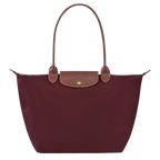 | Large Le Pliage Bag, Burgundy