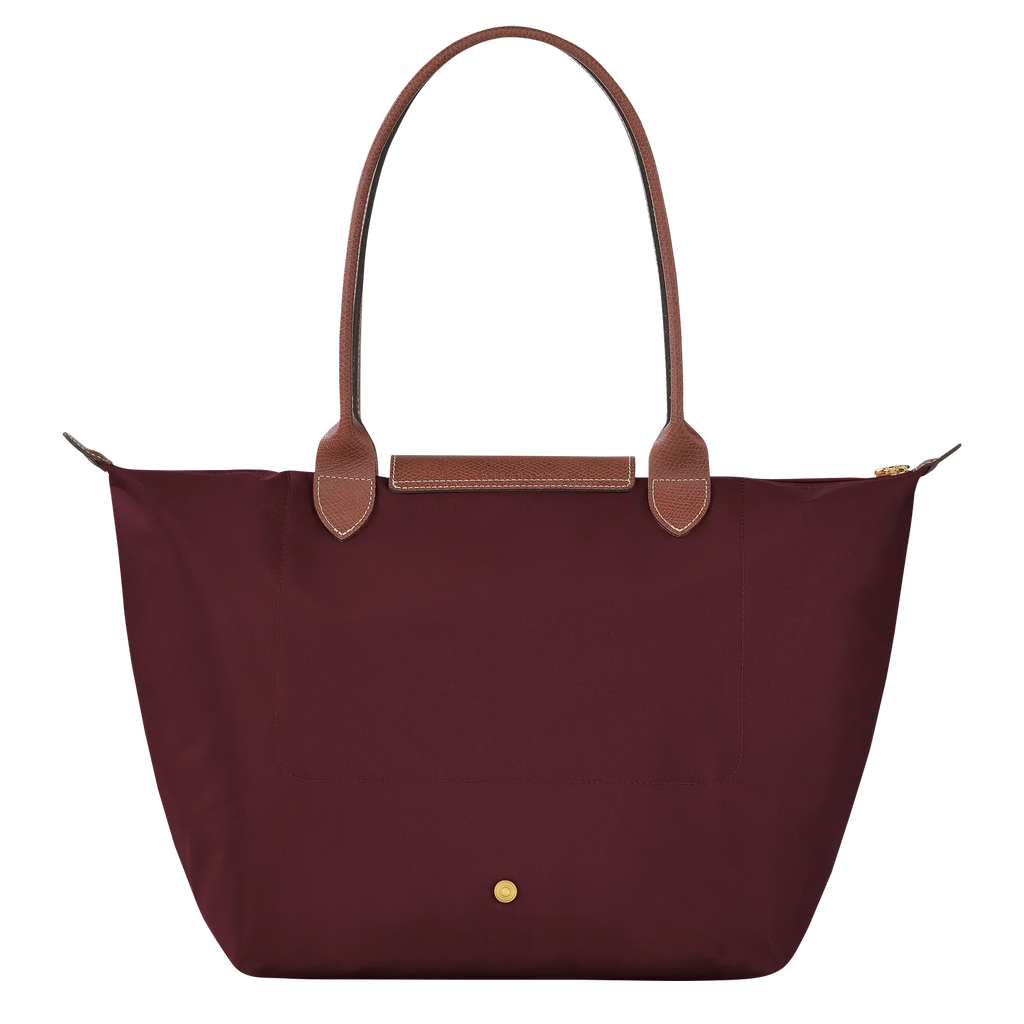 | Large Le Pliage Bag, Burgundy