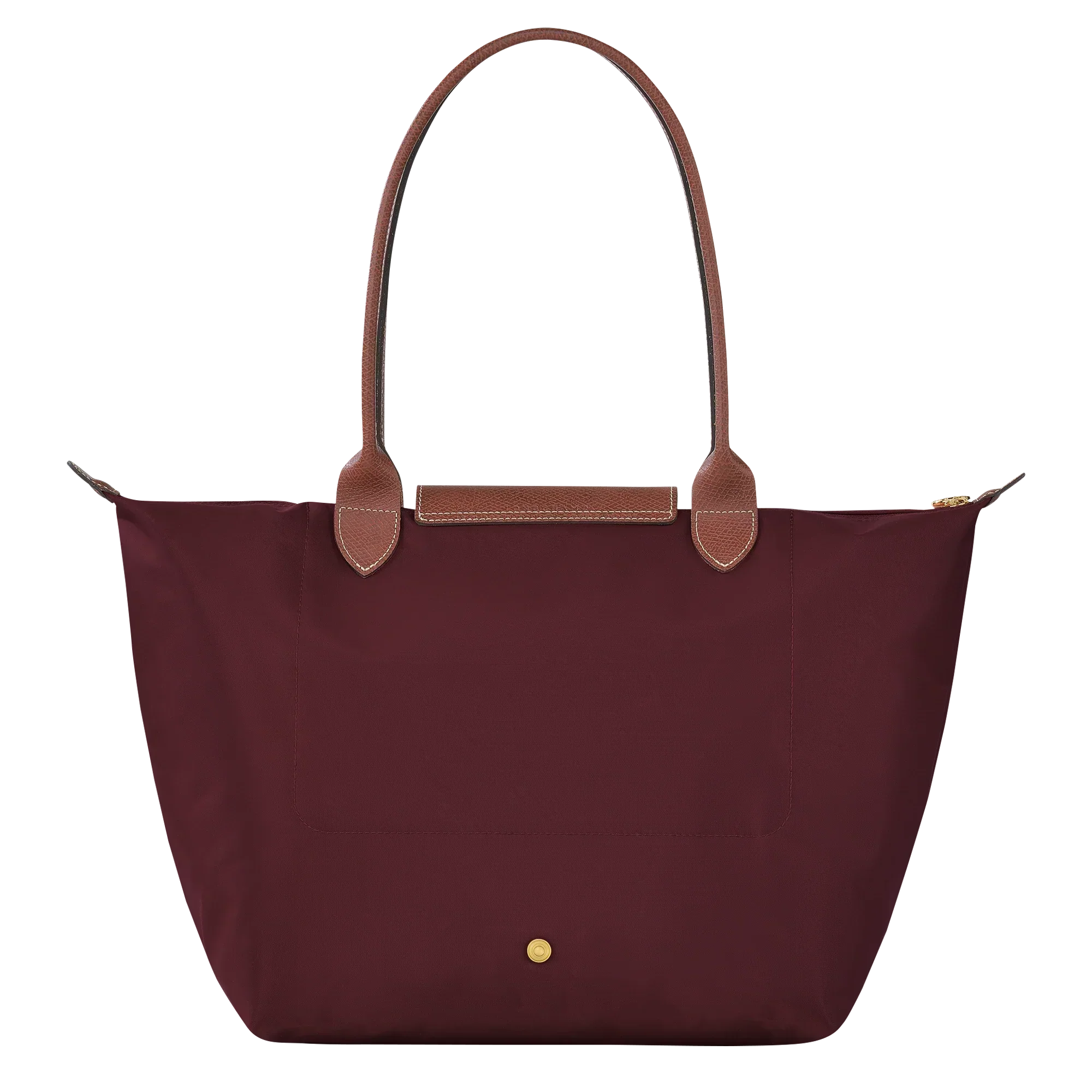 | Large Le Pliage Bag, Burgundy