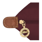 | Large Le Pliage Bag, Burgundy