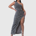 Krystyna – Luxury Evening Dress with One Shoulder