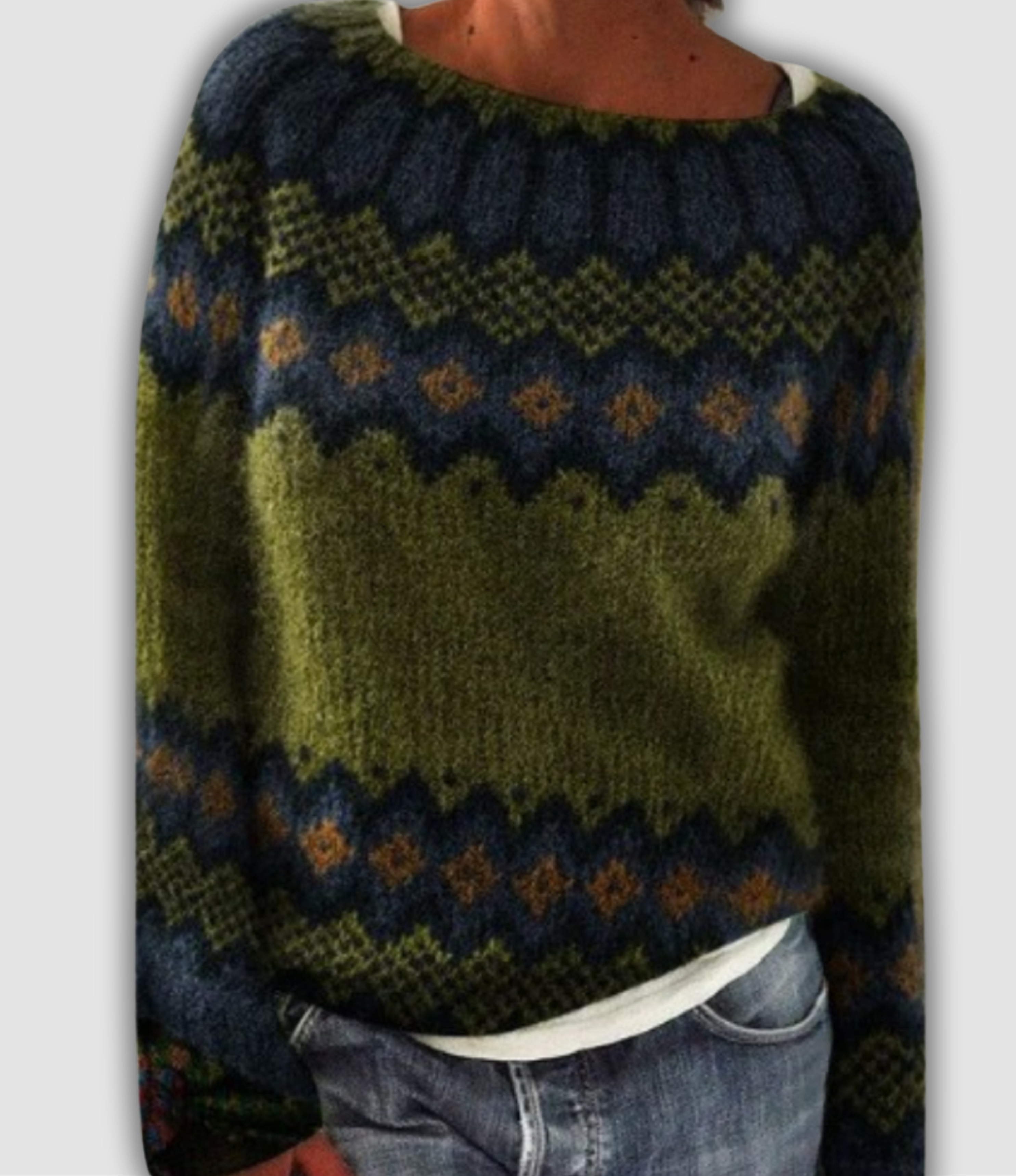 Malea™ - Cosy Retro Sweater