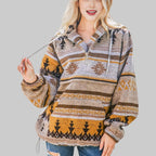 SAKU™ - Comfy Oversized Zip Up Long Sleeve Hoodie Sweatshirt