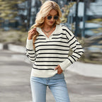 SHIPRAH™ - Casual Basic Long Sleeve V-Neck Top