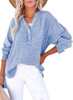 AYLA™ – Casual V-Neck Blouse