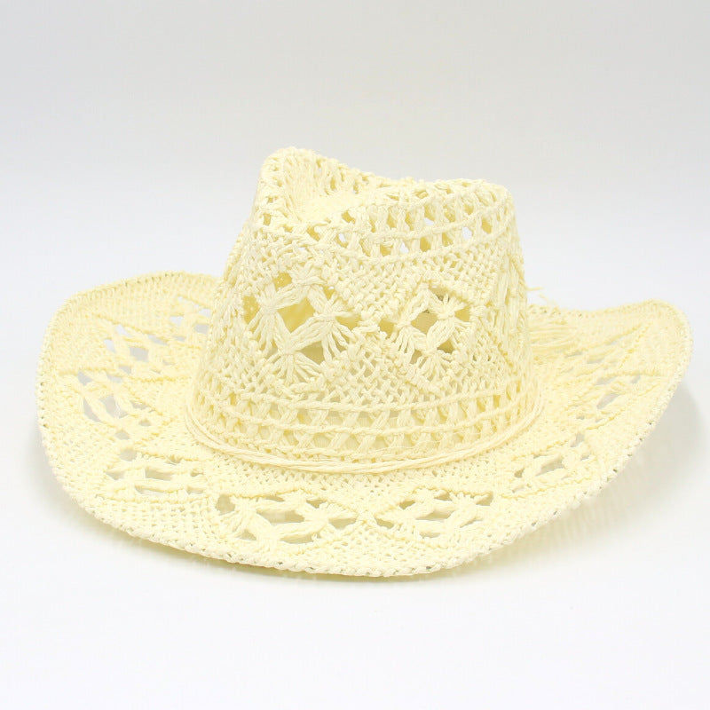 RAYLENE™– Vintage Hollow Straw Hat