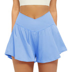 ECLAIRE™ – Simple Flowy High Waist Active Skort