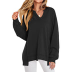 FORTUNATA™ – Casual Lightweight Oversized Long-Sleeve Top