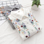 FLAVIE™ – Vintage Charm Embroidered Blouse