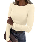 RESLEY™ - Casual Summer Crewneck Rib Fit Top