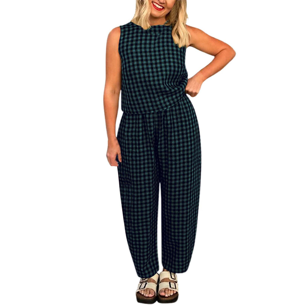 QACHA™ - Lightweight Casual Sleeveless Two-Piece Loungewear