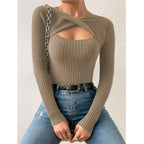 QAMRA™ - Classy Long Sleeve Pullover Crew Neck Sweater