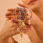 MACY™ - Colorful Bubble Letter Necklace