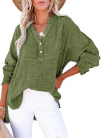 AYLA™ – Casual V-Neck Blouse