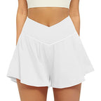 ECLAIRE™ – Simple Flowy High Waist Active Skort