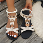 ZAVI™ – Chic Casual Strappy Summer Flats