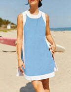 QUEENEE™ – Chic Sleeveless Pullover and Shorts Lounge Set