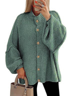 NOFIA™ - Cozy Button Down Long Sleeve Chunky Jacket