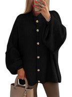 NOFIA™ - Cozy Button Down Long Sleeve Chunky Jacket