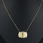 CINDY™ - Sleek Initial Letter Pendant Necklace