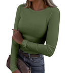 RESLEY™ - Casual Summer Crewneck Rib Fit Top