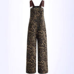BLANCA™ – Retro Statement Wide-Leg Leopard Jumpsuit