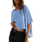 JOLI™ – Classic Oversized Loose-Fit Tee
