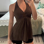 ELSATI™ – Casual Basic Halter Tank Top