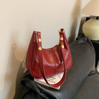 AURELIA™ - Chic Simple Color Zipper Shoulder Bag