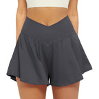ECLAIRE™ – Simple Flowy High Waist Active Skort