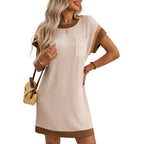 TAMRYN™ – Comfy Lightweight Ribbed Summer Dress