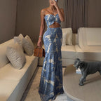 LIVARA™ – Classy Ruffle Hem Mermaid Dress