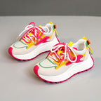 BRISSA™ - Comfy Breathable Lace up Running Sneakers