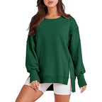 DAMIT™ - Casual Oversized Long Sleeve Crewneck Sweatshirt
