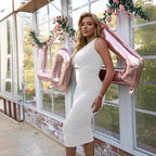 LIVY™ - Chic Bodycon Elegant Midi Dress