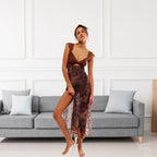 JAEMILY™ – Cozy Ditsy Floral Sleeveless Maxi Sundress