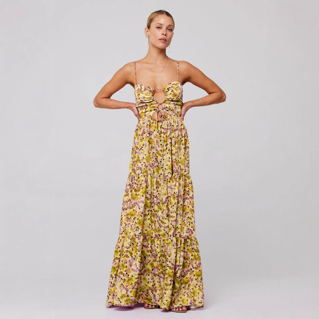 MARSHA™ - Chic Sleeveless Cross Tie-Up Front Summer Maxi Dress