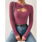 QAMRA™ - Classy Long Sleeve Pullover Crew Neck Sweater