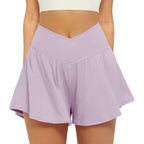 ECLAIRE™ – Simple Flowy High Waist Active Skort